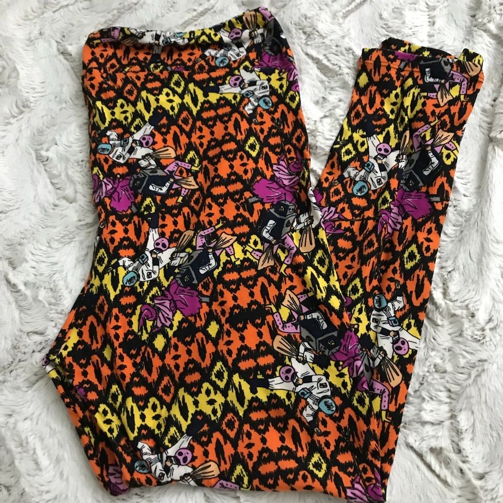 Lularoe Tc2 Halloween Leggings